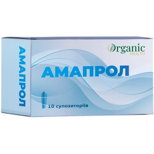Амапрол супозиторії №10 в інтернет-аптеці - фото №1 Амапрол супозиторії №10 в інтернет-аптеці
