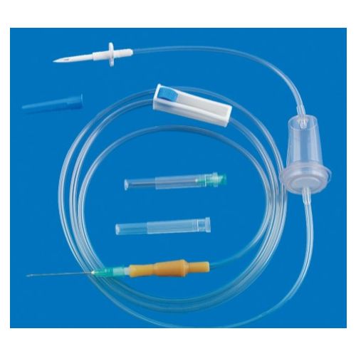 Система для вливання кровозамінників та інфузійних розчинів металева голка бумажний блістер ціна - фото №1 Система для вливання кровозамінників та інфузійних розчинів металева голка бумажний блістер ціна