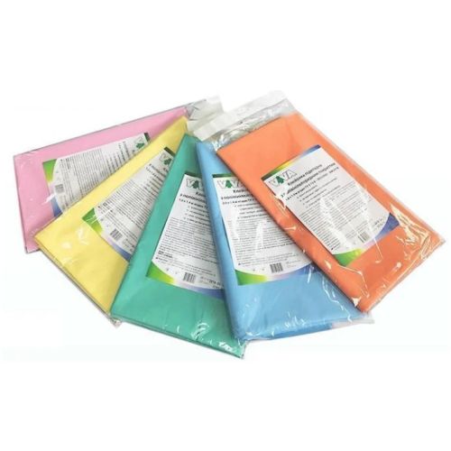 Клеенка подкладная с ПВХ покрытием 1,0 х 1,3 м (голубая) купить - фото №1 Клеенка подкладная с ПВХ покрытием 1,0 х 1,3 м (голубая) купить