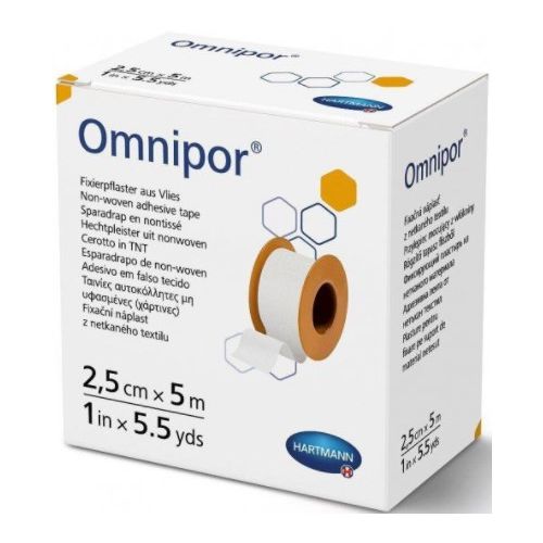 Лейкопластир Омніпор катушка 2,5 см х 500 см в місті Запоріжжя : ціни, характеристика. - фото №1 Лейкопластир Омніпор катушка 2,5 см х 500 см в місті Запоріжжя : ціни, характеристика.