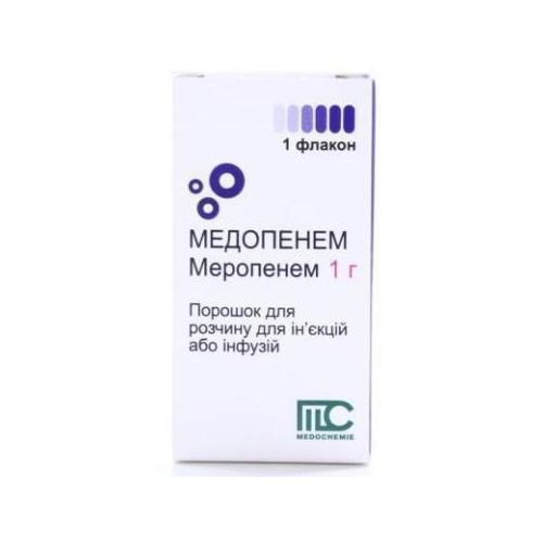 Медопенем 1 г порошок №1 в городе Одесса : цены, характеристики. - фото №1 Медопенем 1 г порошок №1 в городе Одесса : цены, характеристики.