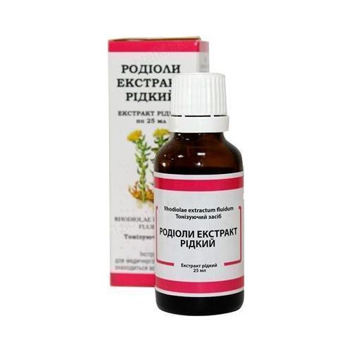 Родіоли екстракт рідкий 25 мл купити - фото №1 Родіоли екстракт рідкий 25 мл купити