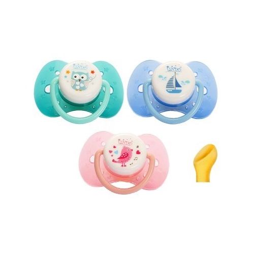 Пустушка Lindo (Ліндо) латексна з прикусом для сну з ковпачком 3+ (PK 012.13) ціна - фото №1 Пустушка Lindo (Ліндо) латексна з прикусом для сну з ковпачком 3+ (PK 012.13) ціна