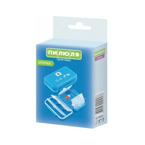 Контейнер для лекарственных средств Пилюля «Аптечка» недорого - фото №1 Контейнер для лекарственных средств Пилюля «Аптечка» недорого