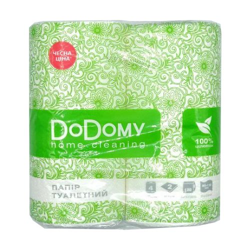 Туалетная бумага DoDomu home cleaning №4 заказать - фото №1 Туалетная бумага DoDomu home cleaning №4 заказать
