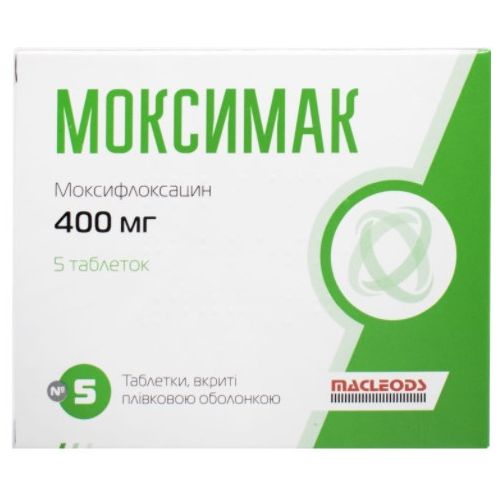 Моксимак 400 мг таблетки №5 в місті Одеса : ціни, характеристика. - фото №1 Моксимак 400 мг таблетки №5 в місті Одеса : ціни, характеристика.