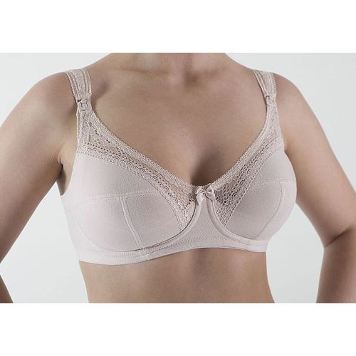 Бюстгалтер Lauma (Лаума) еластичний для годування модель 108 натуральний р. 95С (843410) замовити - фото №1 Бюстгалтер Lauma (Лаума) еластичний для годування модель 108 натуральний р. 95С (843410) замовити