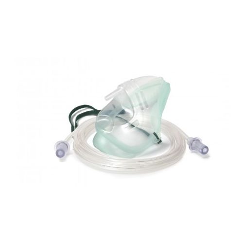 Маска кислородная взрослая Ecooxygen (Экооксиген) с носовым зажимом и кислородным шлангом заказать - фото №1 Маска кислородная взрослая Ecooxygen (Экооксиген) с носовым зажимом и кислородным шлангом заказать