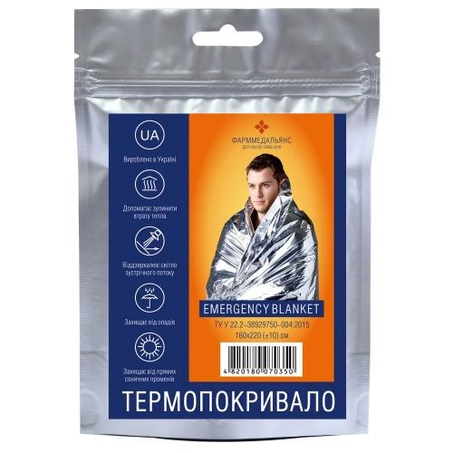 Термопокрывало 160 х 210 см ADD - фото №1 Термопокрывало 160 х 210 см ADD