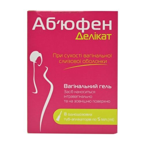 Абъюфен Деликат вагинальный гель 5 мл №8 в интернет-аптеке - фото №1 Абъюфен Деликат вагинальный гель 5 мл №8 в интернет-аптеке