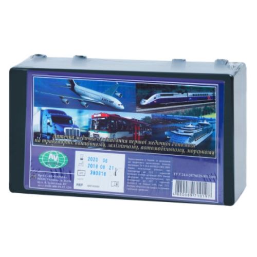 Аптечка медицинская для оказания первой медицинской помощи на транспорте: авиационном, железнодорожном, автомобильном, морском фото - фото №1 Аптечка медицинская для оказания первой медицинской помощи на транспорте: авиационном, железнодорожном, автомобильном, морском фото