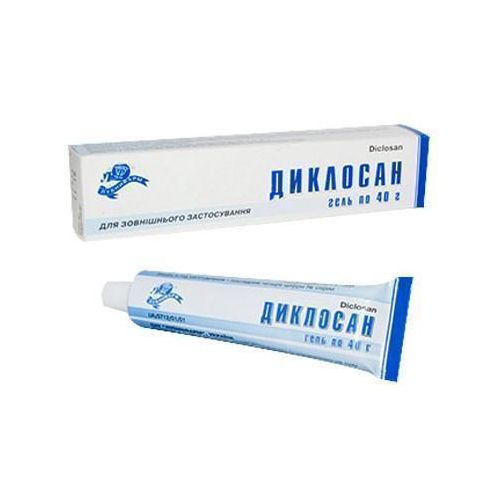 Диклосан гель 40 г в городе Одесса : цены, характеристики. - фото №1 Диклосан гель 40 г в городе Одесса : цены, характеристики.