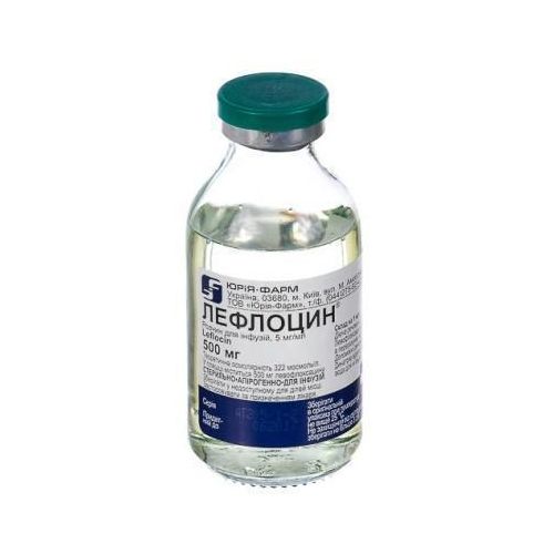 Лефлоцин 0,5% раствор 100 мл недорого - фото №1 Лефлоцин 0,5% раствор 100 мл недорого