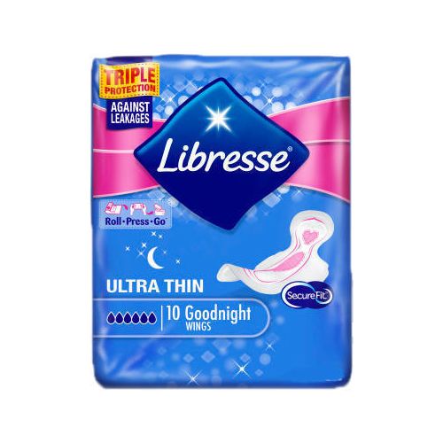 Прокладки Libresse Ultra Goodnight Soft 10 шт в городе Одесса : цены, характеристики. - фото №1 Прокладки Libresse Ultra Goodnight Soft 10 шт в городе Одесса : цены, характеристики.