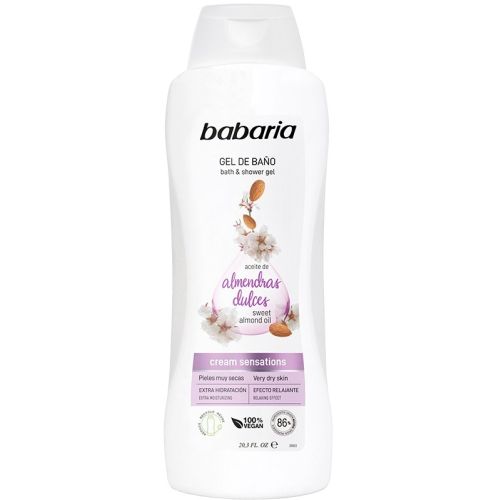 Гель Babaria (Бабария) для душа и ванны с маслом Сладкого Миндаля 1000 мл в аптеке - фото №1 Гель Babaria (Бабария) для душа и ванны с маслом Сладкого Миндаля 1000 мл в аптеке