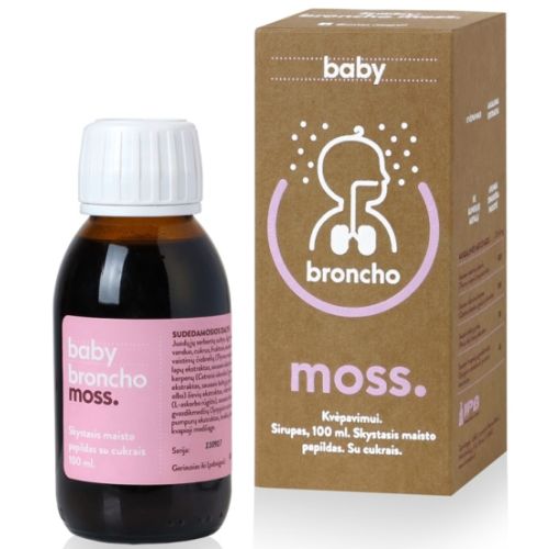 Bronchomoss (Бронхомосс) сироп для детей 100 мл в Украине - фото №1 Bronchomoss (Бронхомосс) сироп для детей 100 мл в Украине