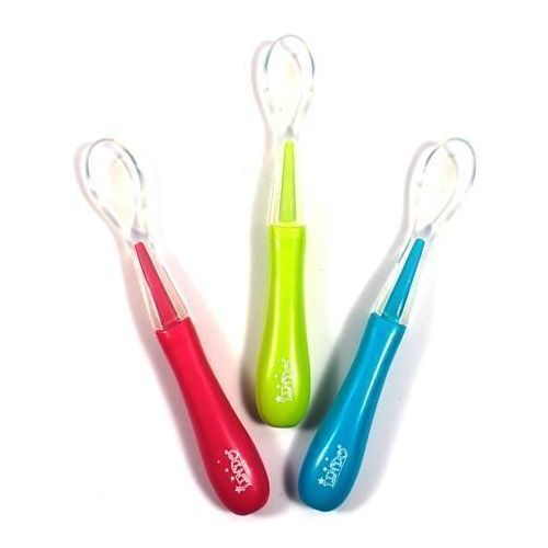 Ложка Lindo силіконова для годування 3+ LI 807 ADD - фото №1 Ложка Lindo силіконова для годування 3+ LI 807 ADD