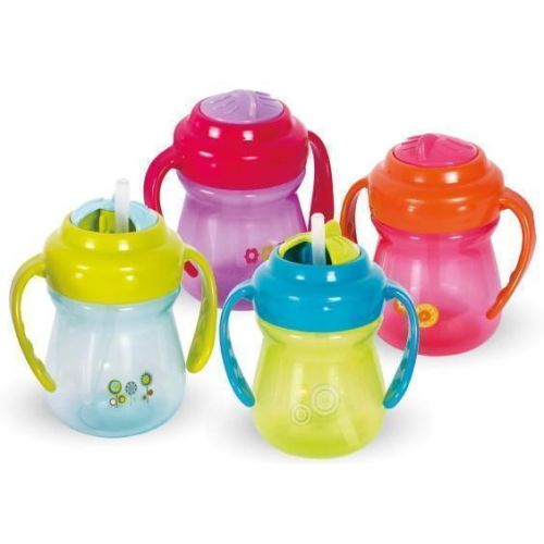 Поїлка-непроливайка Lindo з ручками і трубочкою 6+ LI 708 250 мл купити - фото №1 Поїлка-непроливайка Lindo з ручками і трубочкою 6+ LI 708 250 мл купити