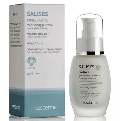 Крем-гель Sesderma Salises Увлажняющий для комбинированной кожи лица 50 мл ADD - фото №1 Крем-гель Sesderma Salises Увлажняющий для комбинированной кожи лица 50 мл ADD