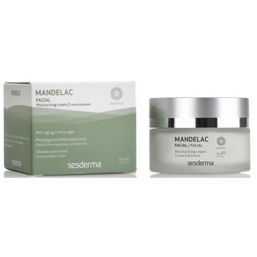 Крем Sesderma Mandelac Зволожуючий для сухої шкіри обличчя 50 мл ADD - фото №1 Крем Sesderma Mandelac Зволожуючий для сухої шкіри обличчя 50 мл ADD