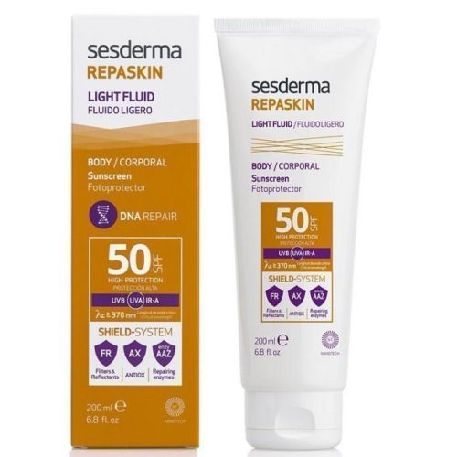 Лосьон Sesderma Repaskin Солнцезащитный для тела SPF50 200 мл в Украине - фото №1 Лосьон Sesderma Repaskin Солнцезащитный для тела SPF50 200 мл в Украине