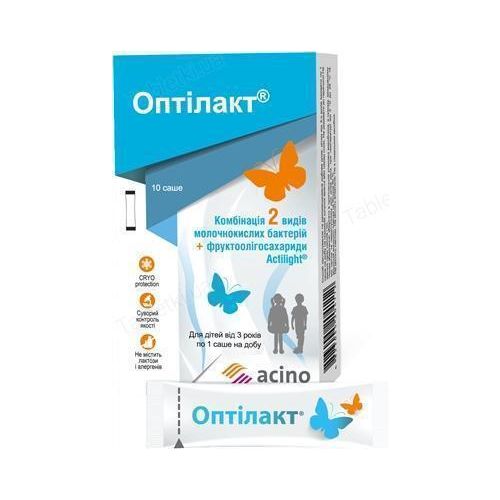 Оптилакт пакет-саше 1 г №10 купить - фото №1 Оптилакт пакет-саше 1 г №10 купить