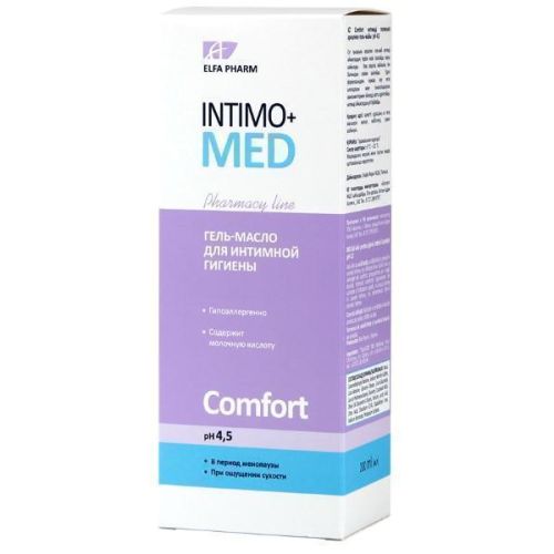 Гель-масло Intimo+med Comfort для інтимної гігієни 200 мл в Дніпрі : ціни, характеристика. - фото №1 Гель-масло Intimo+med Comfort для інтимної гігієни 200 мл в Дніпрі : ціни, характеристика.