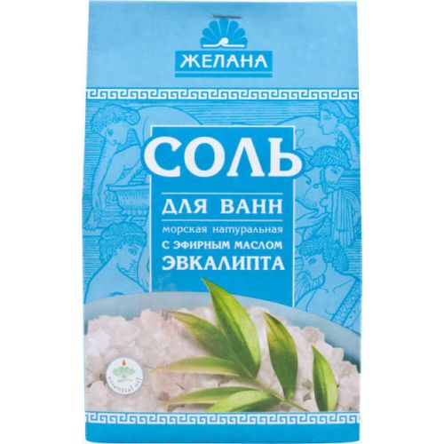 Соль желаний Эвкалипт для ванны 500 г в интернет-аптеке - фото №1 Соль желаний Эвкалипт для ванны 500 г в интернет-аптеке