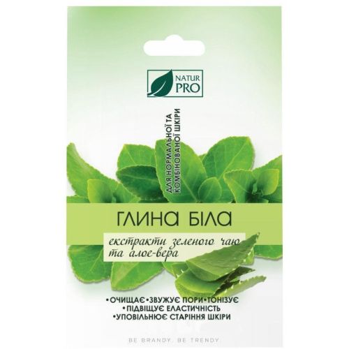 Глина белая с экстрактом зеленого чая и алоэ-вера 50 г ADD - фото №1 Глина белая с экстрактом зеленого чая и алоэ-вера 50 г ADD