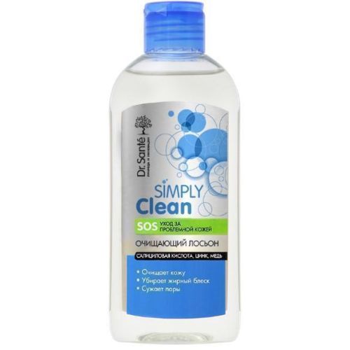 Лосьон Dr. Sante Simply Clean очищающий для проблемной кожи лица 200 мл купить - фото №1 Лосьон Dr. Sante Simply Clean очищающий для проблемной кожи лица 200 мл купить