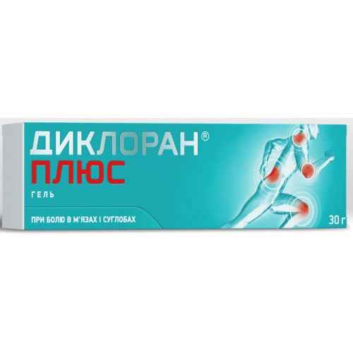 Диклоран Плюс гель 30 г заказать - фото №1 Диклоран Плюс гель 30 г заказать