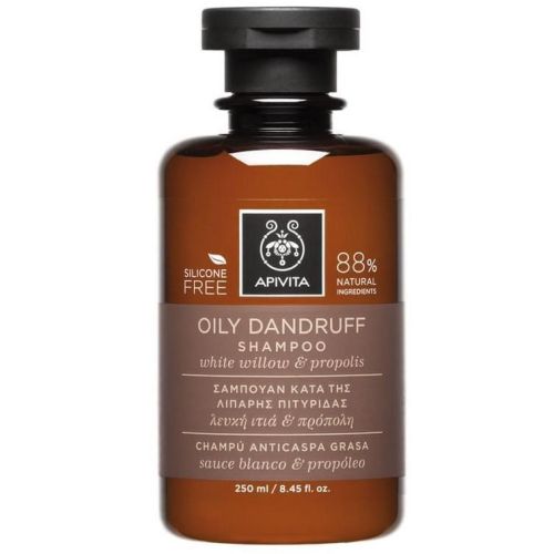 Шампунь Apivita (Апівіта) від жирної лупи з вербою і прополісом 250 мл в Україні - фото №1 Шампунь Apivita (Апівіта) від жирної лупи з вербою і прополісом 250 мл в Україні