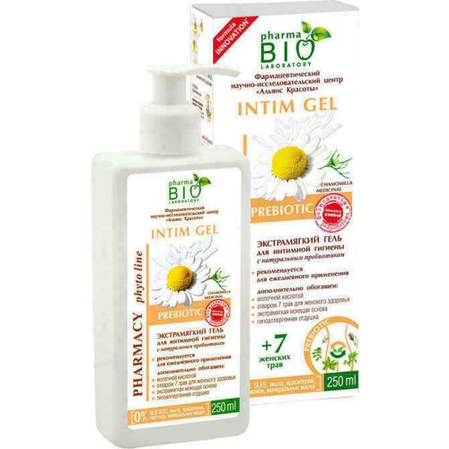 Гель для інтимної гигієни Pharma BIO з натуральним пробіотиком екстрам'який 250 мл в Дніпрі : ціни, характеристика. - фото №1 Гель для інтимної гигієни Pharma BIO з натуральним пробіотиком екстрам'який 250 мл в Дніпрі : ціни, характеристика.
