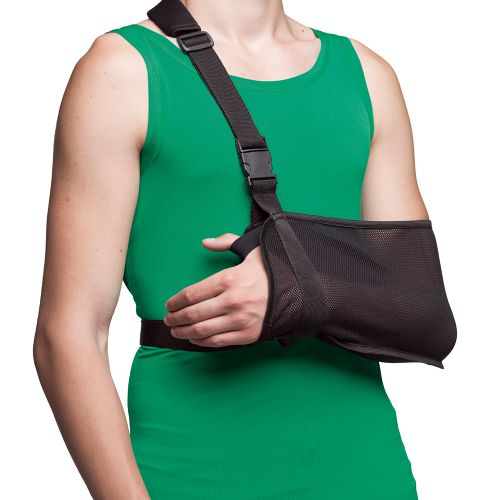 Бандаж для руки поддерживающий с дополнительной фиксацией черный р. М купить - фото №1 Бандаж для руки поддерживающий с дополнительной фиксацией черный р. М купить