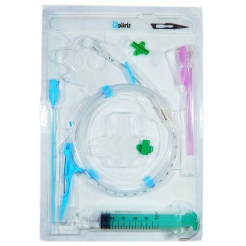 Комплект для катетеризации крупных сосудов по методу Селдингера двухканальный ZKDND 7F/20 в аптеке - фото №1 Комплект для катетеризации крупных сосудов по методу Селдингера двухканальный ZKDND 7F/20 в аптеке