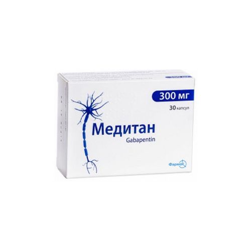 Медитан 300 мг капсули №30 в місті Одеса : ціни, характеристика. - фото №1 Медитан 300 мг капсули №30 в місті Одеса : ціни, характеристика.