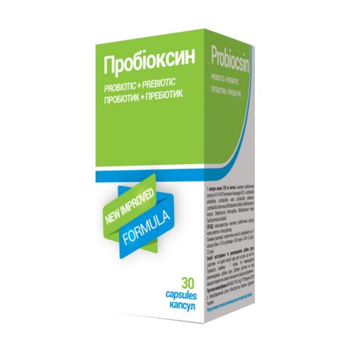 Пробиоксин капсулы №30 в городе Запорожье : цены, характеристики. - фото №1 Пробиоксин капсулы №30 в городе Запорожье : цены, характеристики.