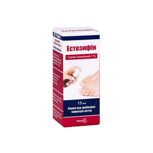 Естезифін 1% спрей 15 мл ціна - фото №1 Естезифін 1% спрей 15 мл ціна