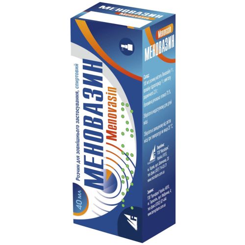 Меновазин спрей 40 мл цена - фото №1 Меновазин спрей 40 мл цена