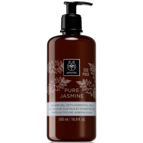 Гель для душа Apivita (Апивита) Чистый Жасмин с эфирными маслами 500 мл цена - фото №1 Гель для душа Apivita (Апивита) Чистый Жасмин с эфирными маслами 500 мл цена