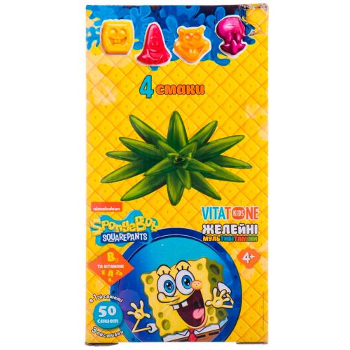 Vitatone Kids пастилки желейні з вітаміном С, Д3 та цинком саше №150 в місті Одеса : ціни, характеристика. - фото №1 Vitatone Kids пастилки желейні з вітаміном С, Д3 та цинком саше №150 в місті Одеса : ціни, характеристика.