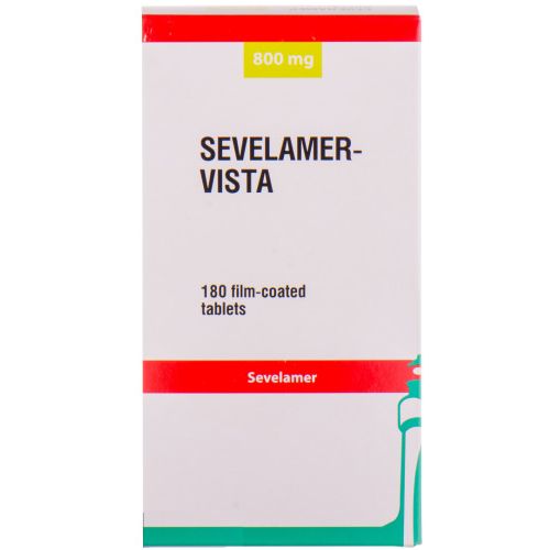 Севеламер-Виста 800 мг таблетки №180 в городе Одесса : цены, характеристики. - фото №1 Севеламер-Виста 800 мг таблетки №180 в городе Одесса : цены, характеристики.