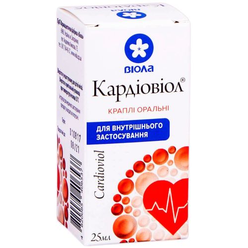 Кардиовиол флакон 25 мл ADD - фото №1 Кардиовиол флакон 25 мл ADD