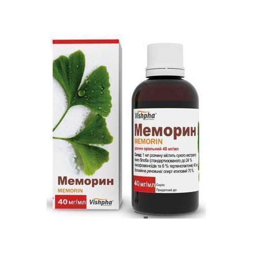 Меморін розчин 40 мл в місті Одеса : ціни, характеристика. - фото №1 Меморін розчин 40 мл в місті Одеса : ціни, характеристика.