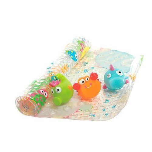 Набір килимок для ванної та 3 іграшки Baby Team (7410) ціна - фото №1 Набір килимок для ванної та 3 іграшки Baby Team (7410) ціна