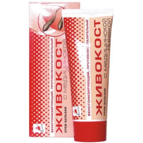 Крем Живокост з медичною п'явкою 75 мл в місті Одеса : ціни, характеристика. - фото №1 Крем Живокост з медичною п'явкою 75 мл в місті Одеса : ціни, характеристика.