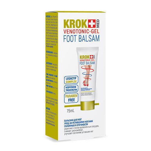 Крок Мед Венотонік гель 75мл купити - фото №1 Крок Мед Венотонік гель 75мл купити