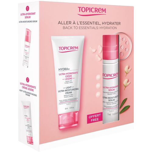Набір (Крем Topicrem легкий ультра-зволожуючий для чутливої та комбінованої шкіри обличчя 40 мл + Сироватка Topicrem Ультразволожуюча 7 мл) фото - фото №1 Набір (Крем Topicrem легкий ультра-зволожуючий для чутливої та комбінованої шкіри обличчя 40 мл + Сироватка Topicrem Ультразволожуюча 7 мл) фото