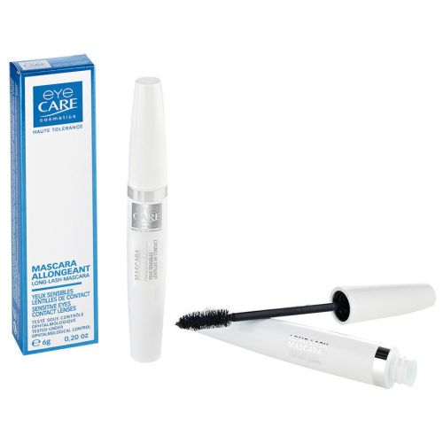 Тушь для ресниц Eye Care для чувствительных глаз удлиняющая черная 6 г в аптеке - фото №1 Тушь для ресниц Eye Care для чувствительных глаз удлиняющая черная 6 г в аптеке