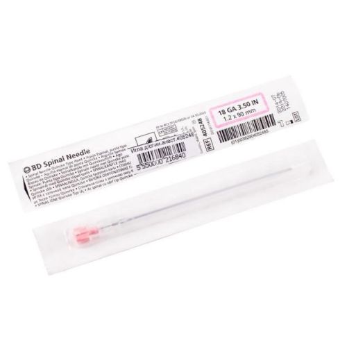 Голка спінальна з заточкою Квинке Spinal Needle 18GA (1.2x90мм) замовити - фото №1 Голка спінальна з заточкою Квинке Spinal Needle 18GA (1.2x90мм) замовити
